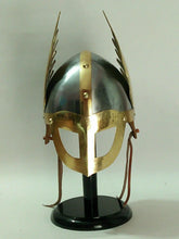 Medieval Knight Viking Helmet Winged Norman King Helmet Armour Costume